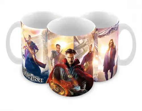 Caneca Polímero Doutor Estranho Personalizada