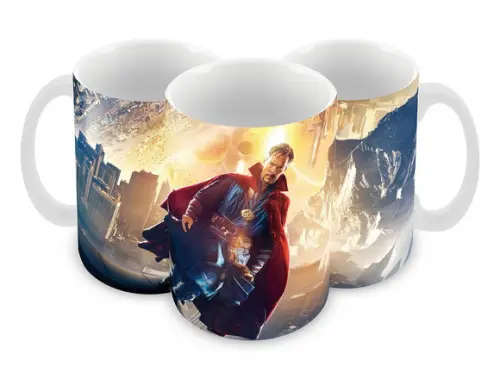 Caneca Polímero Doutor Estranho Personalizada