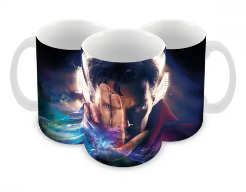 Caneca Polímero Doutor Estranho Personalizada