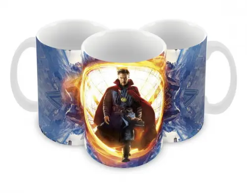 Caneca Polímero Doutor Estranho Personalizada