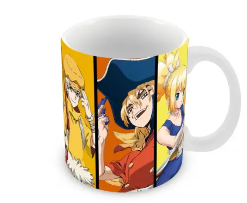 Caneca Polímero Dr Stone Personalizada
