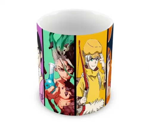 Caneca Polímero Dr Stone Personalizada