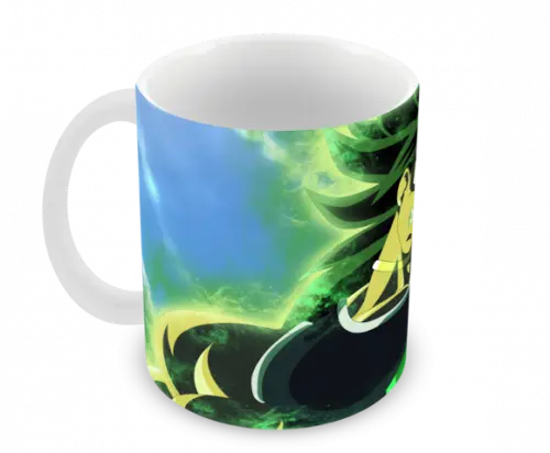 Caneca Polímero Dragon Ball Super Broly Personalizada