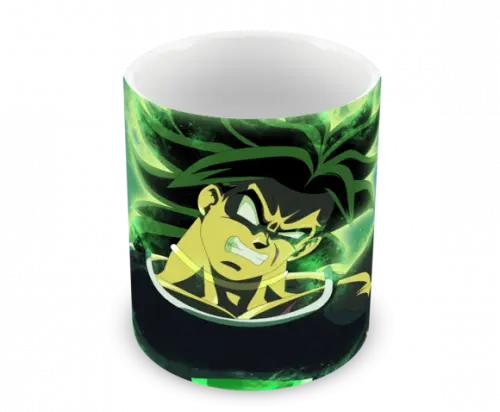 Caneca Polímero Dragon Ball Super Broly Personalizada