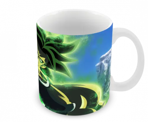 Caneca Polímero Dragon Ball Super Broly Personalizada
