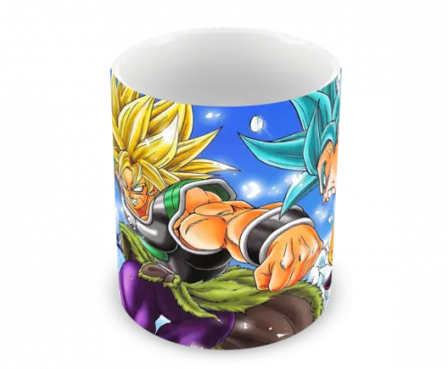 Caneca Polímero Dragon Ball Super Broly Personalizada