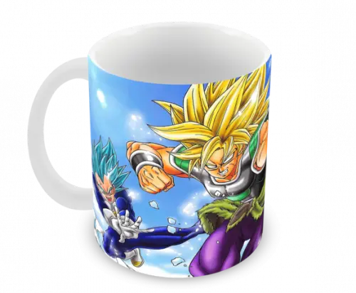 Caneca Polímero Dragon Ball Super Broly Personalizada