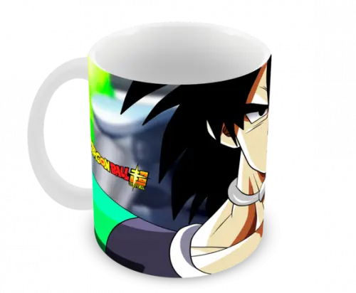 Caneca Polímero Dragon Ball Super Broly Personalizada