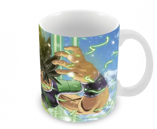 Caneca Polímero Dragon Ball Super Broly Personalizada