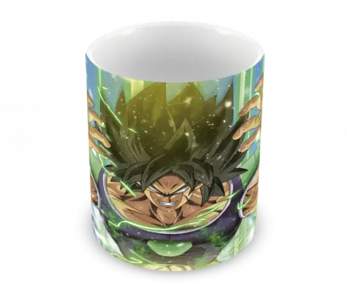 Caneca Polímero Dragon Ball Super Broly Personalizada