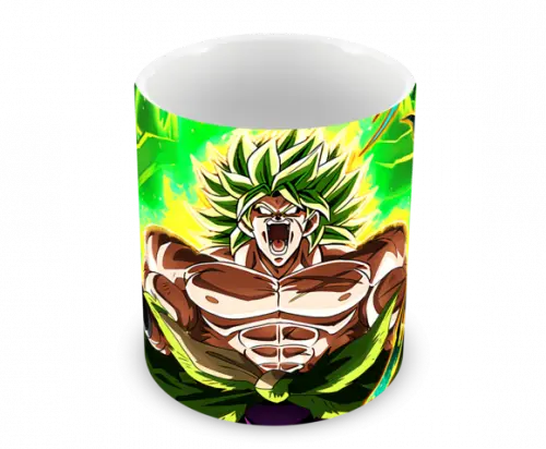 Caneca Polímero Dragon Ball Super Broly Personalizada