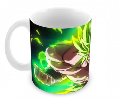 Caneca Polímero Dragon Ball Super Broly Personalizada