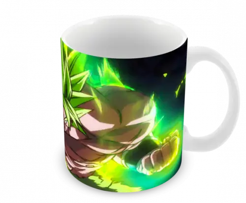Caneca Polímero Dragon Ball Super Broly Personalizada