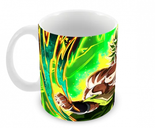 Caneca Polímero Dragon Ball Super Broly Personalizada