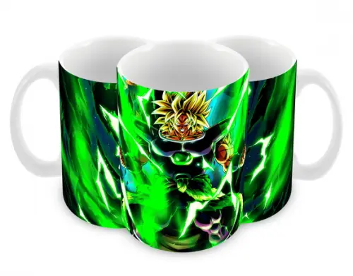 Caneca Polímero Dragon Ball Super Broly Personalizada