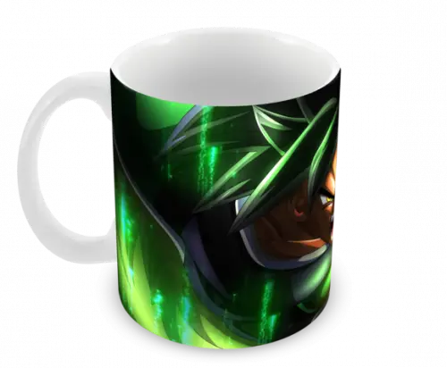Caneca Polímero Dragon Ball Super Broly Personalizada