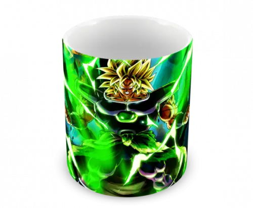 Caneca Polímero Dragon Ball Super Broly Personalizada