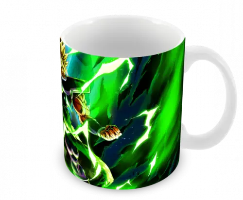 Caneca Polímero Dragon Ball Super Broly Personalizada