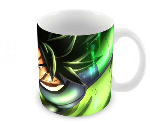 Caneca Polímero Dragon Ball Super Broly Personalizada
