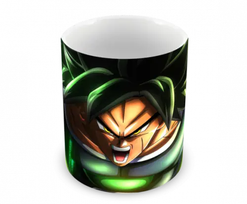 Caneca Polímero Dragon Ball Super Broly Personalizada