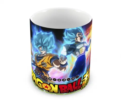 Caneca Polímero Dragon Ball Super Broly Personalizada