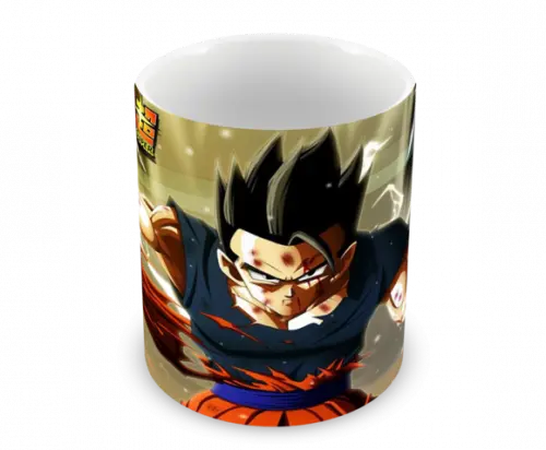 Caneca Polímero Dragon Ball Super Gohan Personalizada
