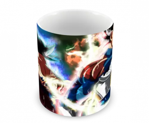 Caneca Polímero Dragon Ball Super Goku e Vegeta