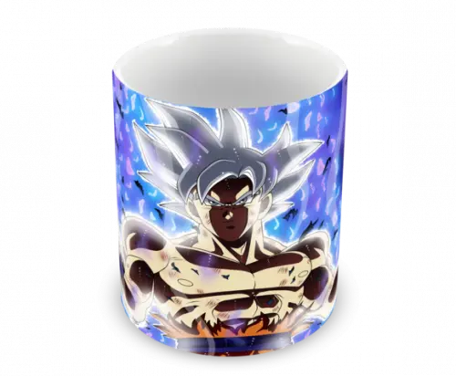 Caneca Polímero Dragon Ball Super Goku Instinto Superior