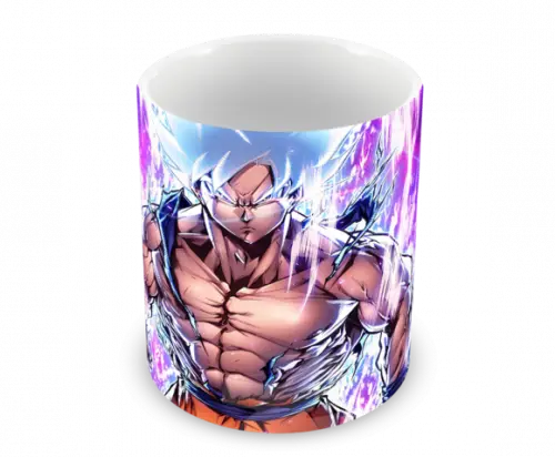 Caneca Polímero Dragon Ball Super Goku Instinto Superior