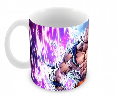 Caneca Polímero Dragon Ball Super Goku Instinto Superior