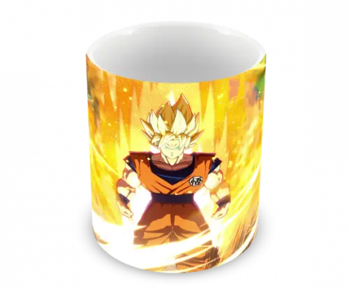 Caneca Polímero Dragon Ball Super Goku Super Saiyan