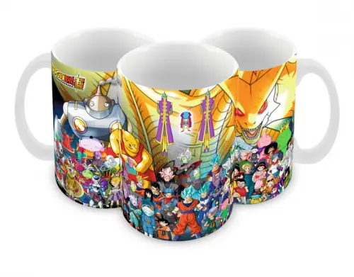 Caneca Polímero Dragon Ball Super Personalizada