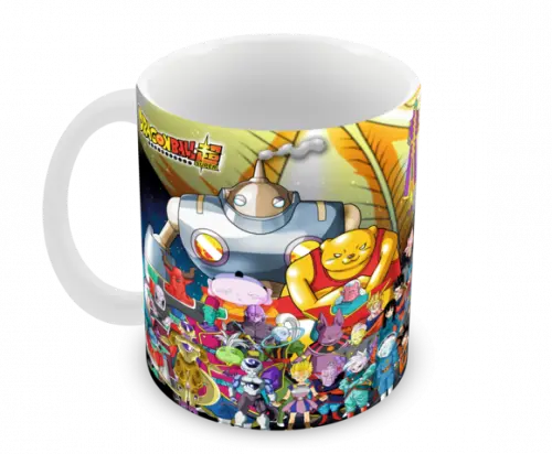 Caneca Polímero Dragon Ball Super Personalizada