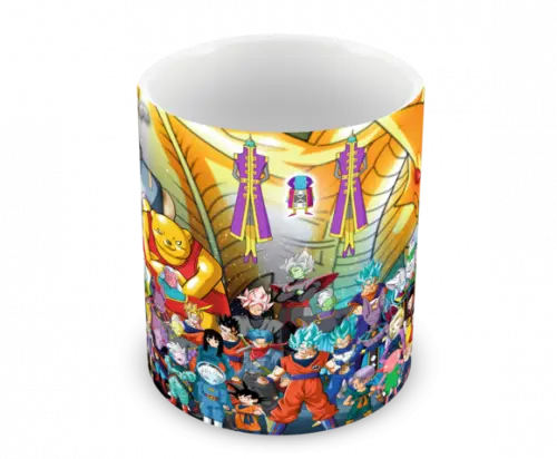 Caneca Polímero Dragon Ball Super Personalizada