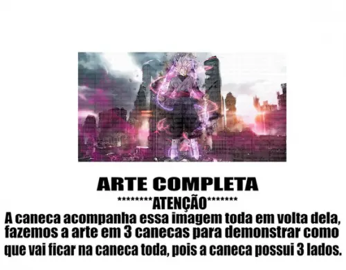 Caneca Polímero Dragon Ball Super Personalizada