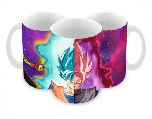 Caneca Polímero Dragon Ball Super Personalizada