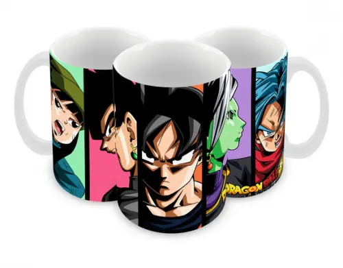 Caneca Polímero Dragon Ball Super Personalizada