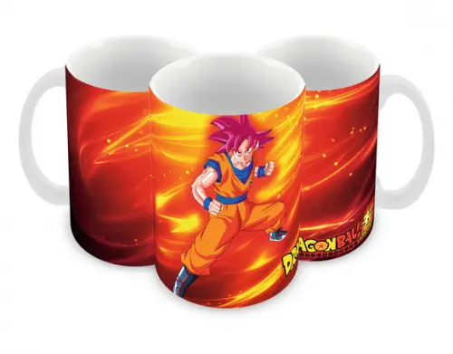 Caneca Polímero Dragon Ball Super Personalizada