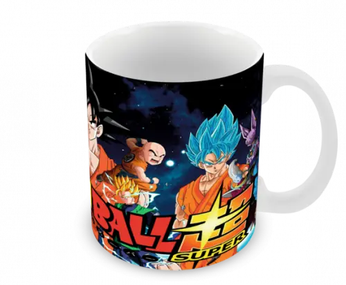 Caneca Polímero Dragon Ball Super Personalizada