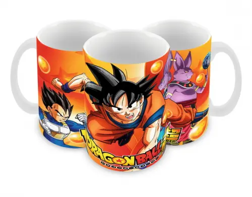 Caneca Polímero Dragon Ball Super Personalizada