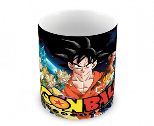 Caneca Polímero Dragon Ball Super Personalizada