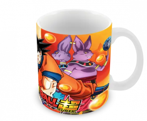 Caneca Polímero Dragon Ball Super Personalizada
