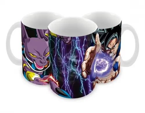 Caneca Polímero Dragon Ball Super Personalizada