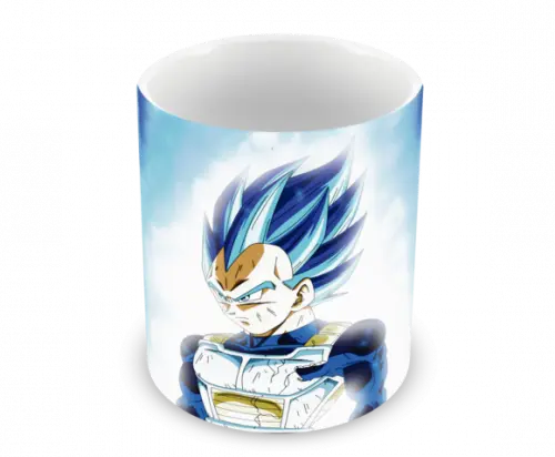 Caneca Polímero Dragon Ball Super Vegeta Blue