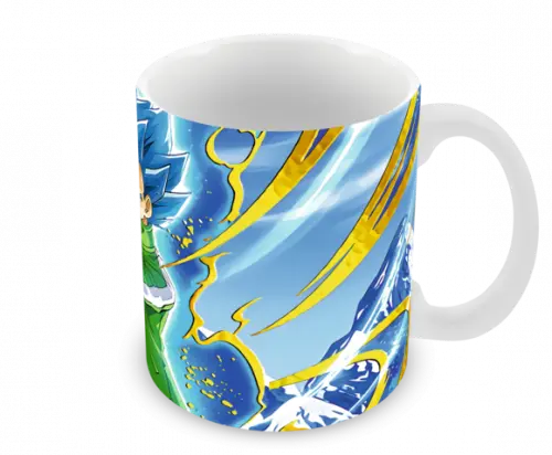 Caneca Polímero Dragon Ball Super Vegeta Blue