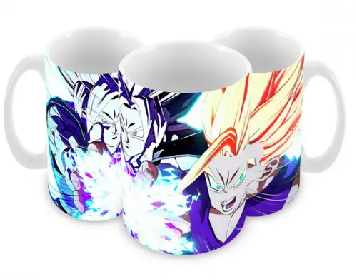 Caneca Polímero Dragon Ball Z Gohan Personalizada