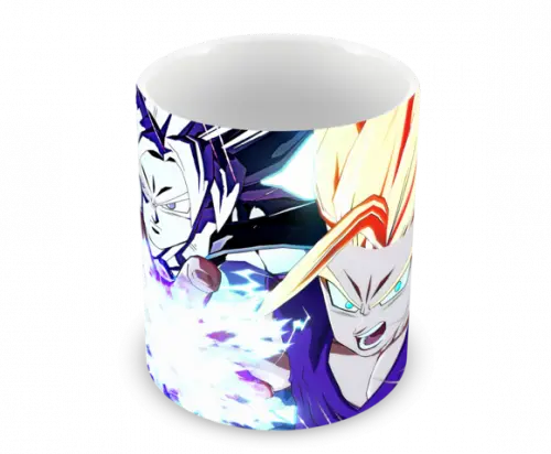 Caneca Polímero Dragon Ball Z Gohan Personalizada
