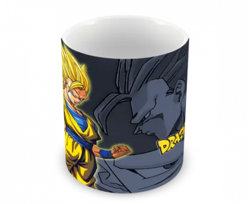 Caneca Polímero Dragon Ball Z Goku Personalizada