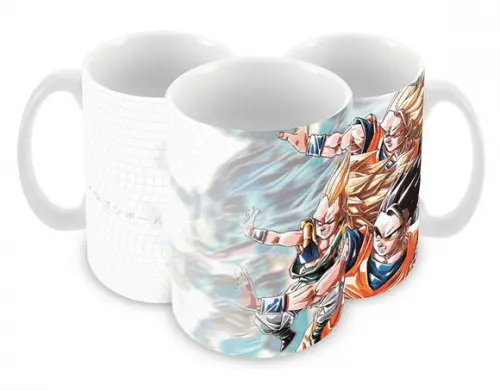 Caneca Polímero Dragon Ball Z Personalizada