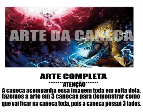 Caneca Polímero Dragon Ball Z Personalizada